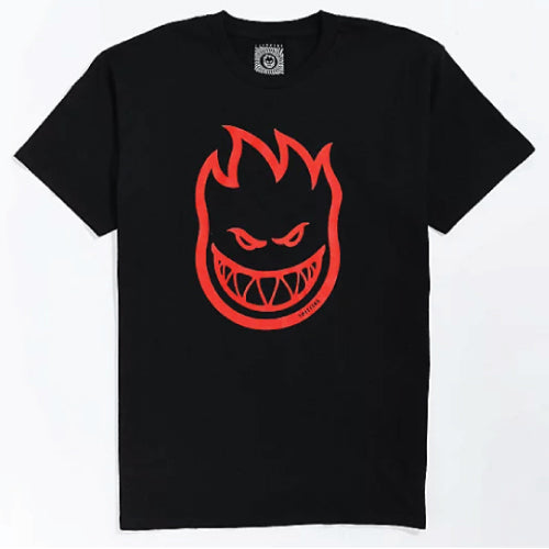 Spitfire Bighead Tee - Black/Red