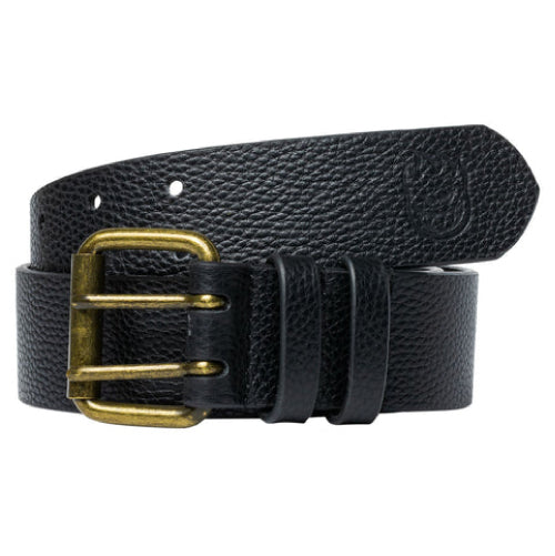 Spitfire Bighead Leather Belt - Black Pebble Grain