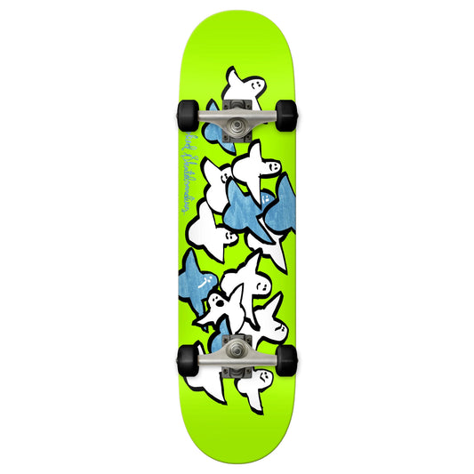 Krooked Birds Complete Skateboard Green 7.75"