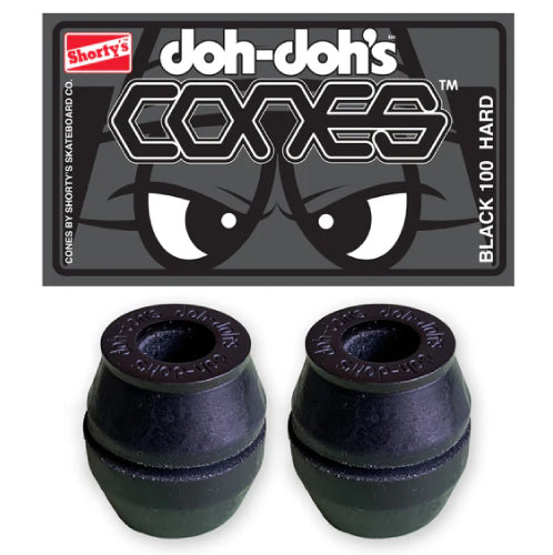 Shorty's Doh-Doh's Cones Bushings Black 100 Hard