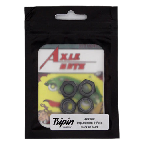 Tripin Standard Axle Nut Set Black