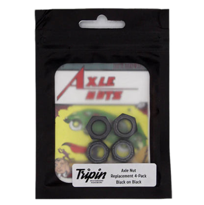 Tripin Standard Axle Nut Set Black