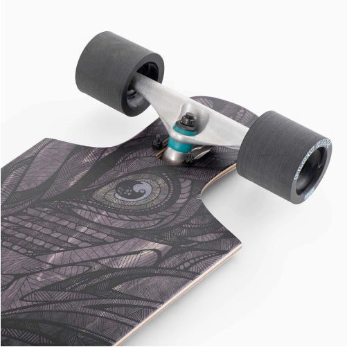 Landyachtz Drop Hammer Black Eagle 35" wheels