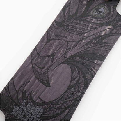 Landyachtz Drop Hammer Black Eagle 35" graphic