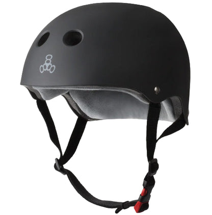 Triple Eight Certified Sweatsaver Helmet Black matte profile