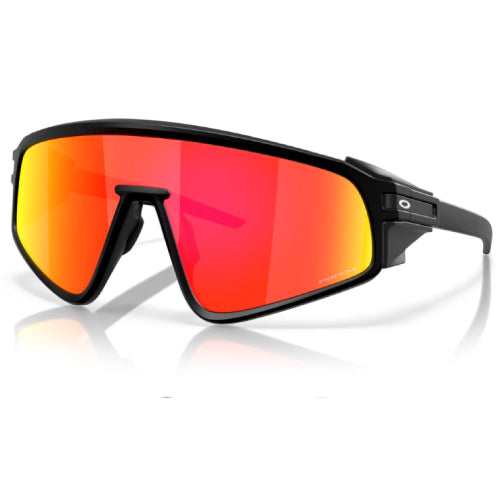 Oakley Latch Panel - Matte Black/Prizm Ruby profile