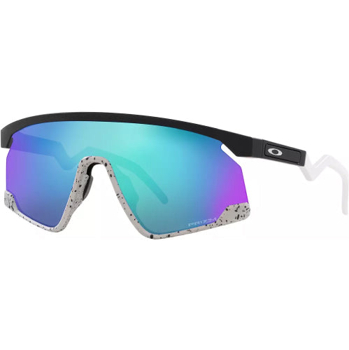 Oakley BXTR - Matte Black with Grey Speckle Frames and Prizm Sapphire Lenses