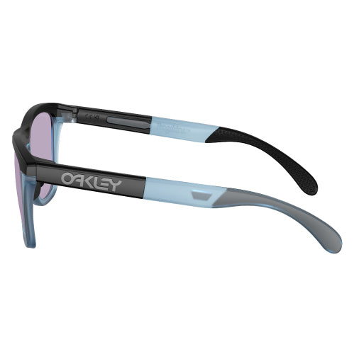 Oakley Frogskins Range Matte Black and Transparent Stonewash Frame with Prizm Slate Lenses