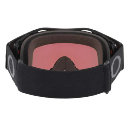 Oakley Airbrake MTB Goggles Black Gunmetal Strap with Prizm MX Torch Iridium Lenses