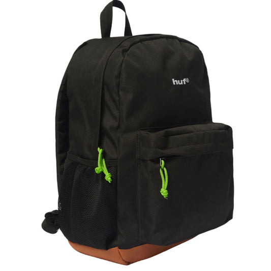 HUF 89 Logo Backpack black profile 2