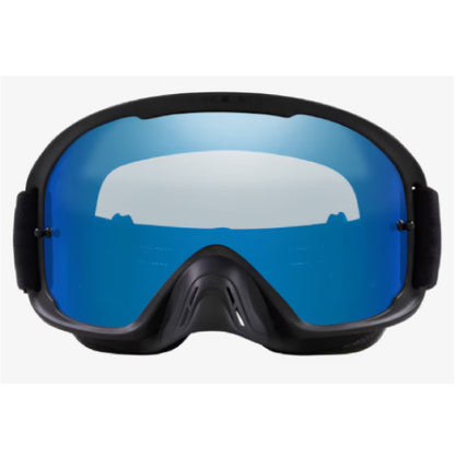 Oakley O-Frame 2.0 PRO MX Goggles B1b Blackout Strap with Black Ice Iridium Lenses