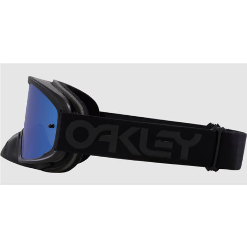 Oakley O-Frame 2.0 PRO MX Goggles B1b Blackout Strap with Black Ice Iridium Lenses