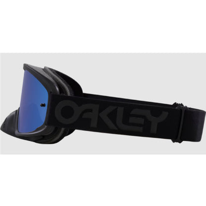 Oakley O-Frame 2.0 PRO MX Goggles B1b Blackout Strap with Black Ice Iridium Lenses
