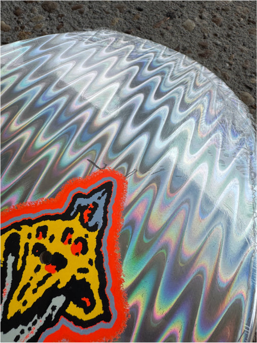 *BLEMISH* Heroin Sword Team Skateboard Deck 8.8" blem deck 1 nose