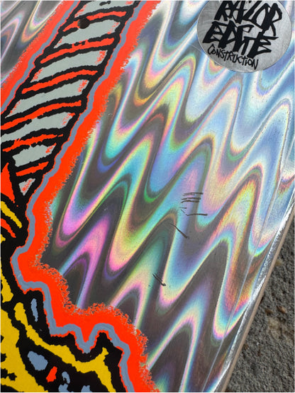 *BLEMISH* Heroin Sword Team Skateboard Deck 8.8" blem deck 1 