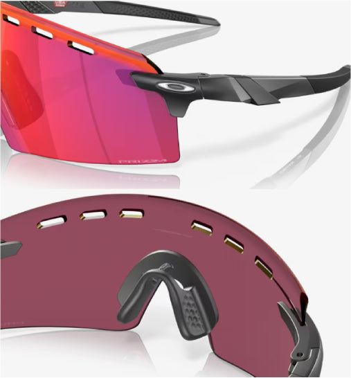 Oakley Encoder Strike - Matte Black Frame with Prizm Road Lenses