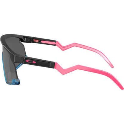 Oakley BXTR Matte Black with Teal Frame and Prizm Black Lenses