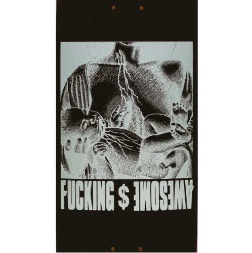 Fucking Awesome Berle Blood Baby Skateboard Deck 8.5" graphic
