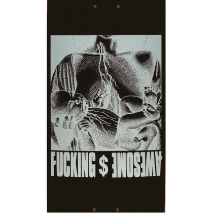 Fucking Awesome Berle Blood Baby Skateboard Deck 8.5" graphic