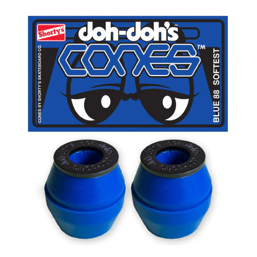 Shorty's Doh-Doh's Cones Bushings Blue 88A