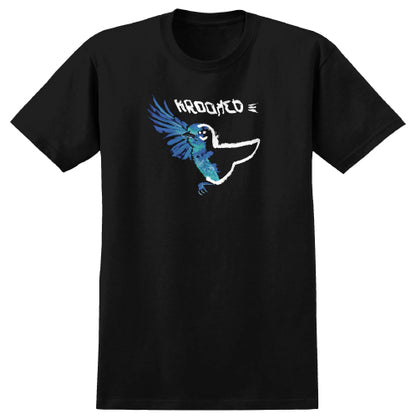Krooked Blue Bird Tee - Black