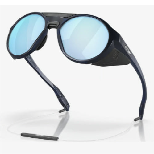 Oakley Clifden Matte Translucent Blue Frame with Prizm Deep Water Polarized Lenses