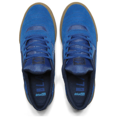 Lakai Cambridge Skate Shoe - Blue/Gum