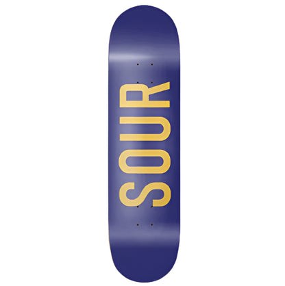 Sour Solution Army Blue/Yellow Skateboard Deck 8.5"