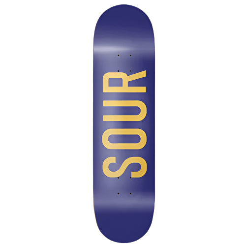 Sour Solution Army Blue/Yellow Skateboard Deck 8.5"