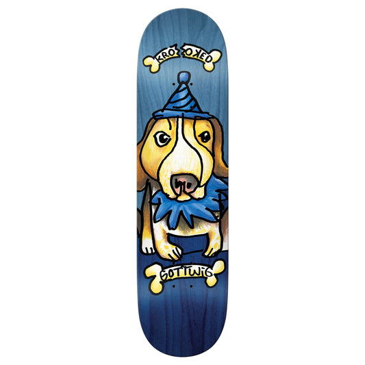 Krooked Gottwig Blueberry Skateboard Deck 8.25"