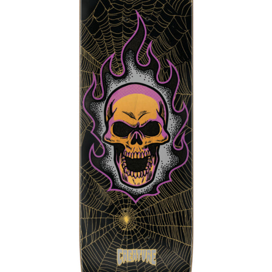 Creature Bonehead Webbed Skateboard Deck 8.25" graphic