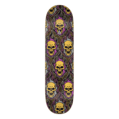 Creature Bonehead Webbed Skateboard Deck 8.25" top