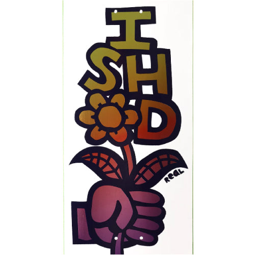 Real Ishod Bouquet Easy Riders Skateboard Deck 8.38"