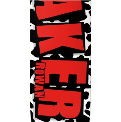 Baker Rowan Cow Brand Logo Skateboard Deck 8.475" close