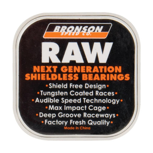 Bronson Raw Skateboard Bearings