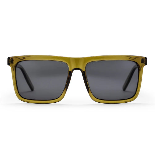 CHPO Bruce Polarized Sunglasses moss green front