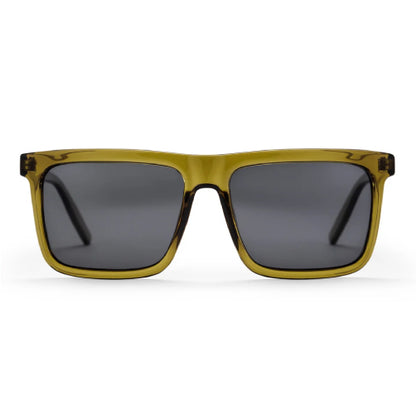 CHPO Bruce Polarized Sunglasses moss green front