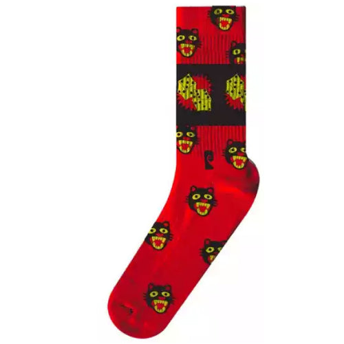 Psockadelic Burger Baby Crew Socks