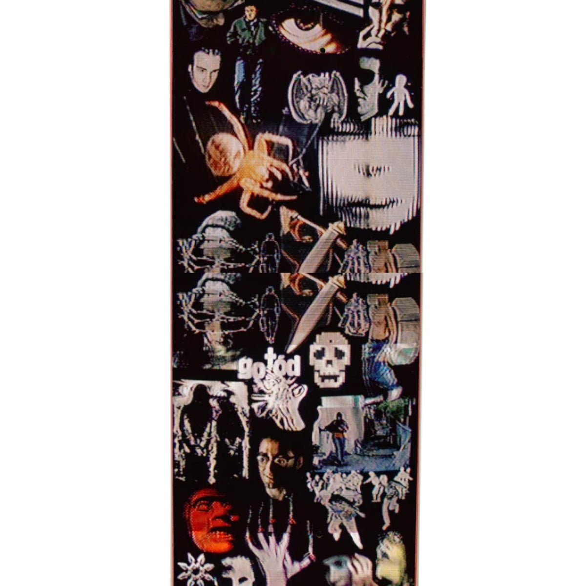 Hockey Diego Burguesa Shape 2 Skateboard Deck 8.5" graphic