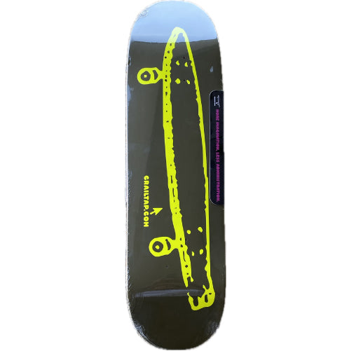 Crailtap Burnt Neon Skidul Skateboard Deck 8.5"