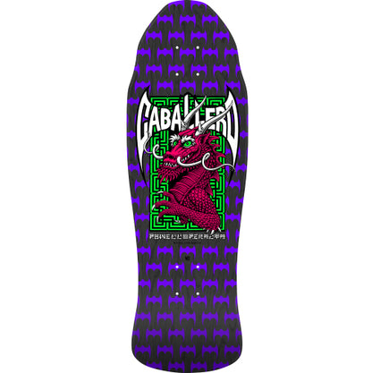 Powell Peralta Steve Caballero Street Dragon Black Stain Reissue Skateboard Deck 9.625"