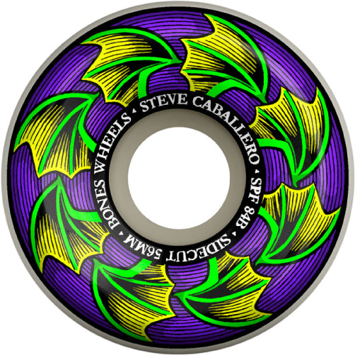 Bones SPF P5 Sidecut Caballero Bat Wings Wheels 56MM 84B/104A