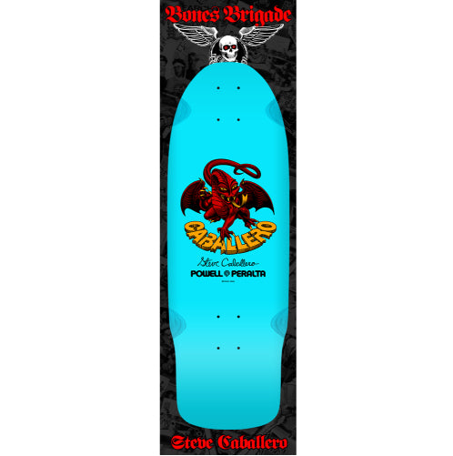 *LIMITED* Powell Peralta Bones Brigade Series 14 STEVE CABALLERO Light Blue Deck 10.09"