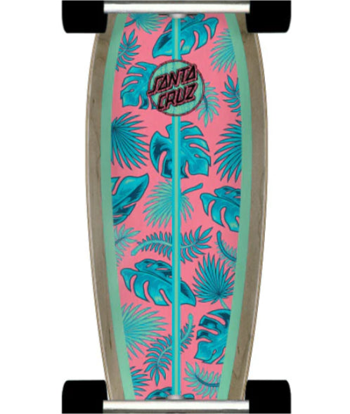 Santa Cruz Cabana Dot Pintail Cruiser Complete 33.0" close
