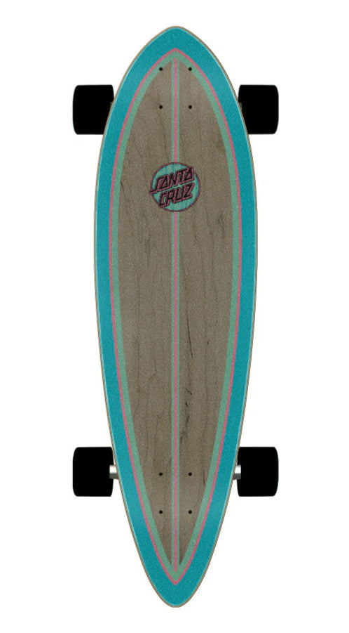 Santa Cruz Cabana Dot Pintail Cruiser Complete 33.0" top