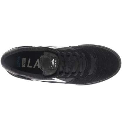 Lakai Cambridge Skate Shoe - Black/Black Suede top