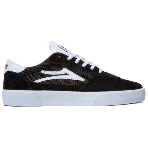 Lakai Cambridge Skate Shoe - Black Suede