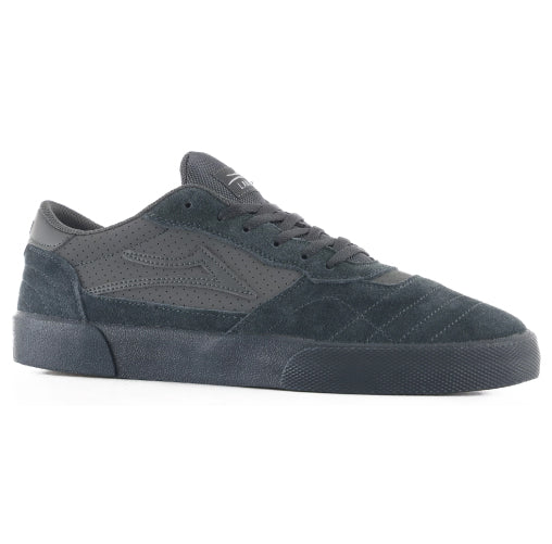 Lakai Cambridge Skate Shoe - Charcoal Suede outsdie