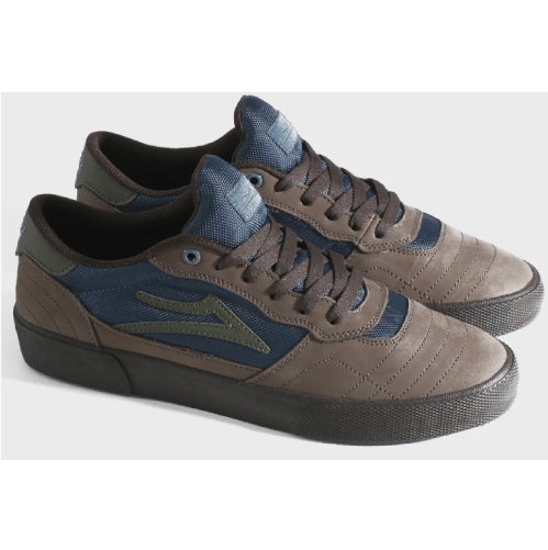 Lakai Cambridge Elite Skate Shoe - Otter Mallard Clover pair