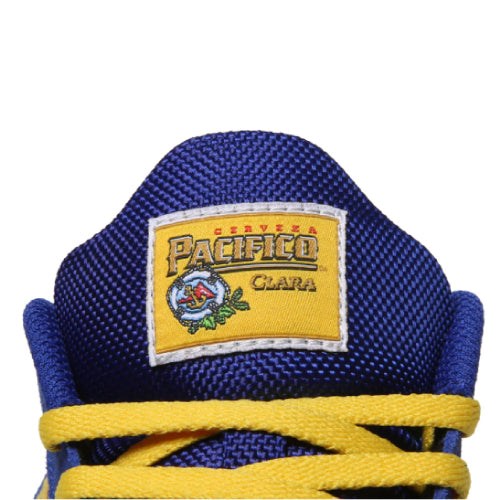 Lakai X Pacifico Cambridge Skateboarding Shoe - Blue/Yellow